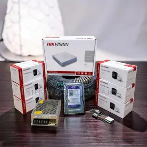 Hikvision 6-Camera 1080P Full HD CCTV Kit