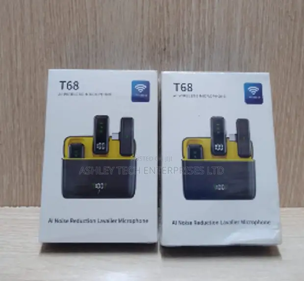 T68 Wireless Microphone for Vlogging & Interviews - 1