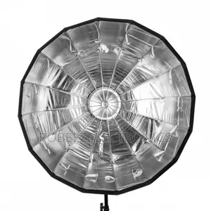 85cm Silver Bowens Mount Softbox with Grid
