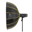 85cm Silver Bowens Mount Softbox with Grid - 4