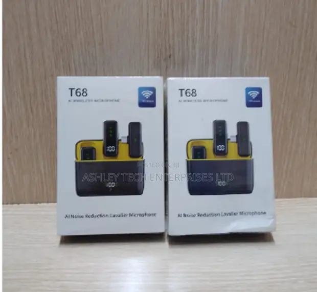 T68 Compact Wireless Microphone System - 1