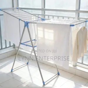 Heavy Duty & Big Size Portable Stainless Steel Clothes Drying Rack