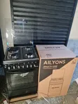 Ailyons 50x55cm 3+1 Gas Burner Standing Cooker with 60L Electric Oven - 2