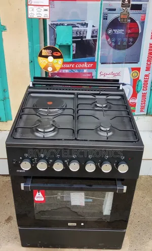 Mika 60x60 3 Gas + 1 Electric Burner Oven