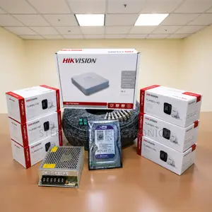 6 Hikvision 1080P Full HD 2MP CCTV Cameras Complete Kit