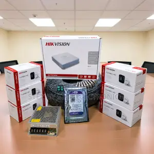 Outlet Sale: 6 Hikvision 1080P Full HD 2MP CCTV Cameras Complete Kit