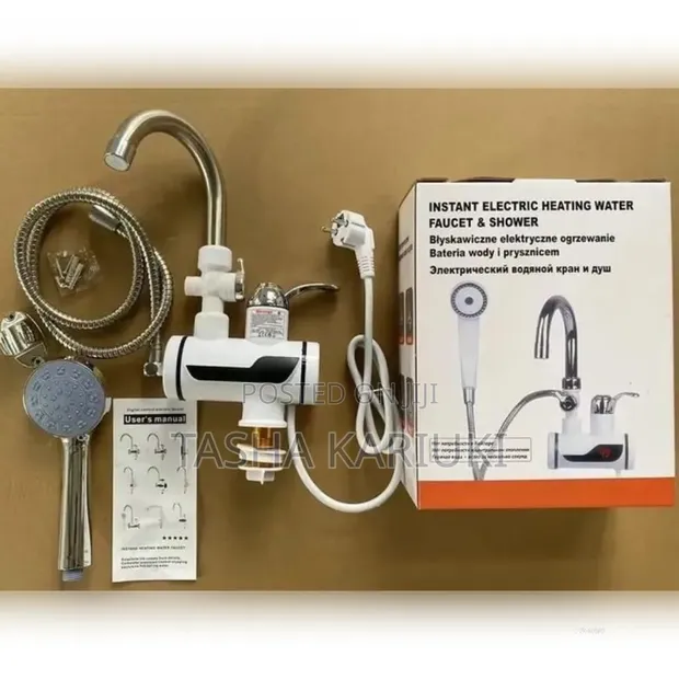 Kitchen Instant Heating Hot & Cold Water Tap - 1