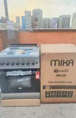 Mika 3 Gas + 1 Electric Hotplate Cooker - 1