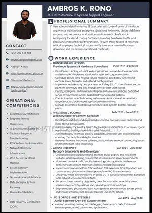 IT Professional & Salesperson - Wifi Expert