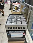 Silver Mika 3+1 Standing Cooker - Gas & Electric Oven - 2