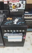 Black Mika 60x60 Standing Cooker – 3 Gas + 1 Electric - 2