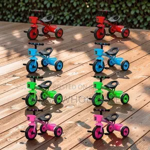 Kids Tricycle for 1-3 Years - Lightweight, Easy Grip
