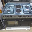 Silver Mika 60x90 Standing Cooker - 4 Gas Burners - 2