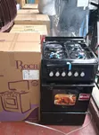 Jiko la Rangi Nyeusi Roch 50x55 - 3 Gas + 1 Hotplate ya Umeme - 2