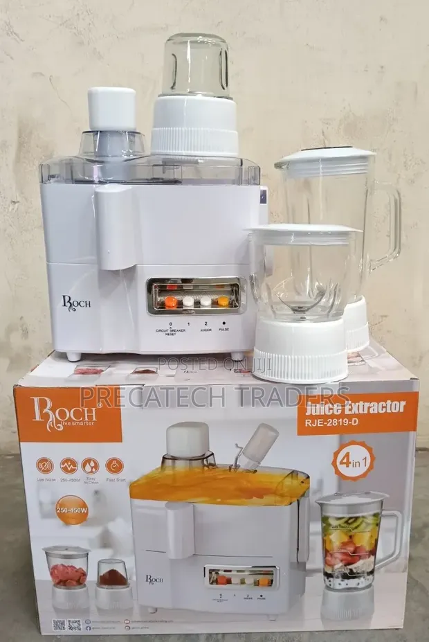 Roch 4-in-1 Electric Food Processor - 1