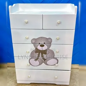 Decorated Newborn Baby Chest of Drawers Cabinet