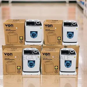 VON 10KG Twin Tub Washing Machine - Factory Price