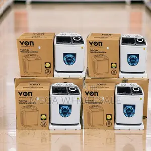 VON 10KG Twin Tub Washing Machine - Factory Price
