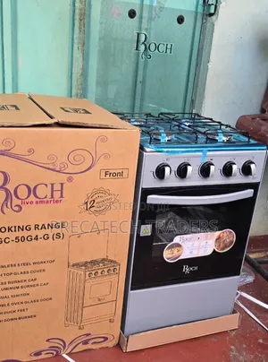 Roch Freestanding Gas Cooker with Oven - 4 Burners