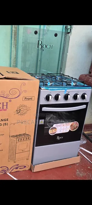 Roch Standing Cooker - 4 Gas Burners with Oven