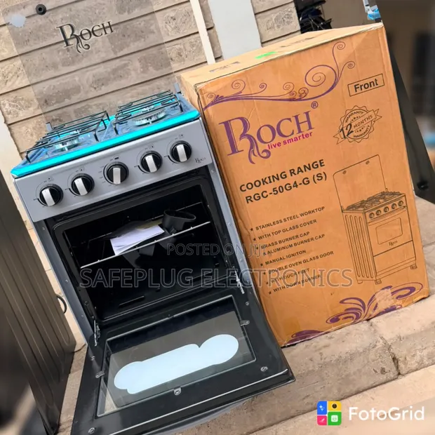 Roch 50x55cm Full Gas Standing Cooker - 1