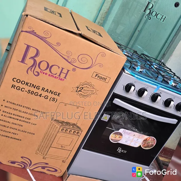 Roch 50x55 Full Gas Standing Cooker - 1