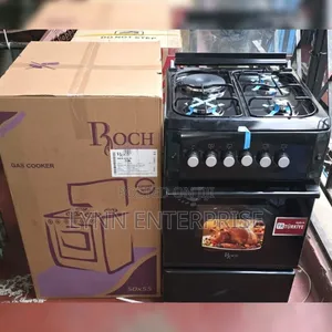 Black Roch 50x55 Standing Cooker 3+1 Burners