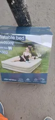 Queen Size Inflatable Mattress (5x6) with Built-in Pump - 2