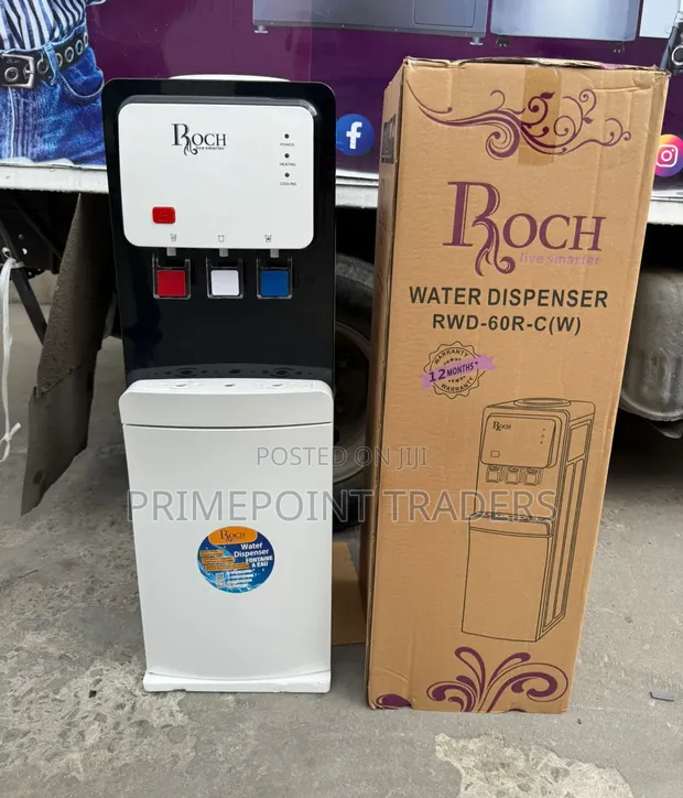 Roch 3-in-1 Water Dispenser with Compressor (Hot & Cold) - 1