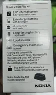New Nokia 2660 Flip 4G Black - 2