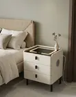 Smart Nightstand with Wireless Charging & USB Ports - 2