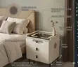 Smart Nightstand with Wireless Charging & USB Ports - 3