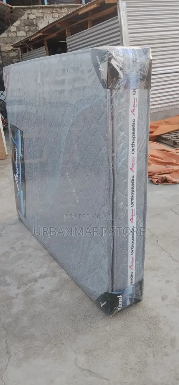 Back Support 5x6 Orthopedic Pocket Spring Mattress - 10 Inches - 1