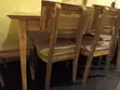 Mango Wood 4-Seater Dining Table + Chairs - Solid Hardwood - 4
