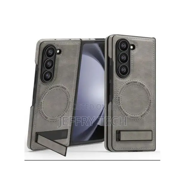 Samsung Galaxy Z Fold 6 Leather Case with MagSafe - 1