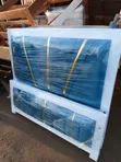 4x6 Blue Tufted Bed Frame - 2