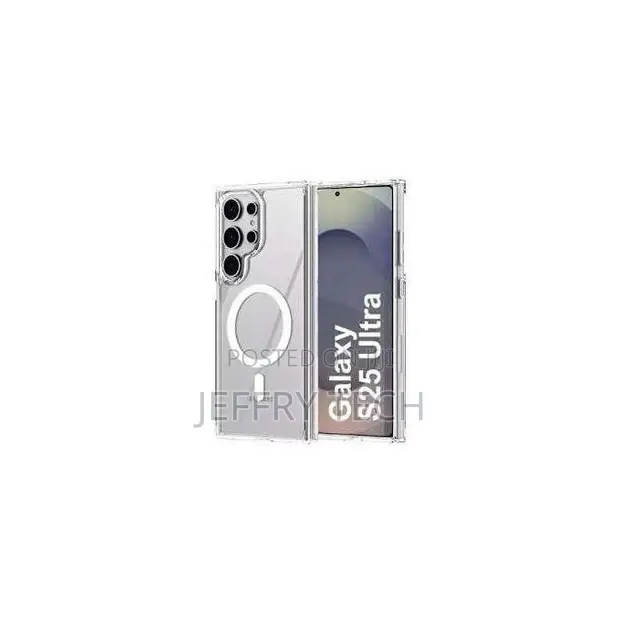Samsung Galaxy S25 Ultra Case - Magsafe, Shockproof, Magnetic, Clear - 1