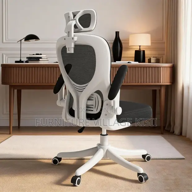 Ergonomic Office Chair - Black - 1