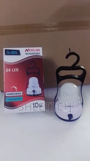 10W Rechargeable Dimmable Light