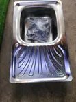 Modern Single Bowl Kitchen Sink with Waste Pipe - 2