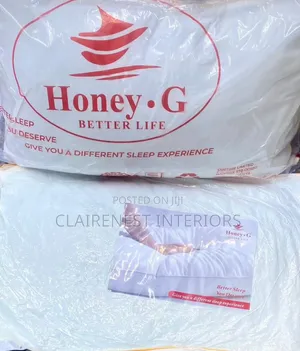 Home Interiors Fibre Compressed Bed Pillows (1000g)
