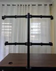 Quad Monitor Stand - Height Adjustable - 1