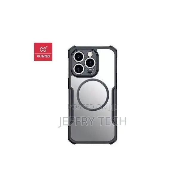Slim Magnetic Ring Stand Case for iPhone 16 Pro Max - 1