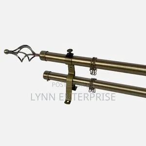 Double Curtain Rod - 1 Meter
