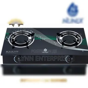 Nunix 2 Burner Auto Ignition Infrared Gas Cooker
