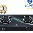 Nunix 2 Burner Auto Ignition Infrared Gas Cooker - 2