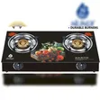 Nunix 2-Burner Auto Ignition Glass Top Gas Cooker - 1