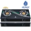 Nunix GC-007 Auto Ignition 2-Burner Glass Top Gas Cooker - 2