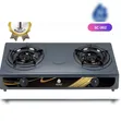 Nunix SC-002 2-Burner Stainless Steel Gas Cooker - 1