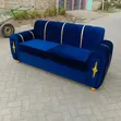 3 Seater Sofa - Royal Blue - 1
